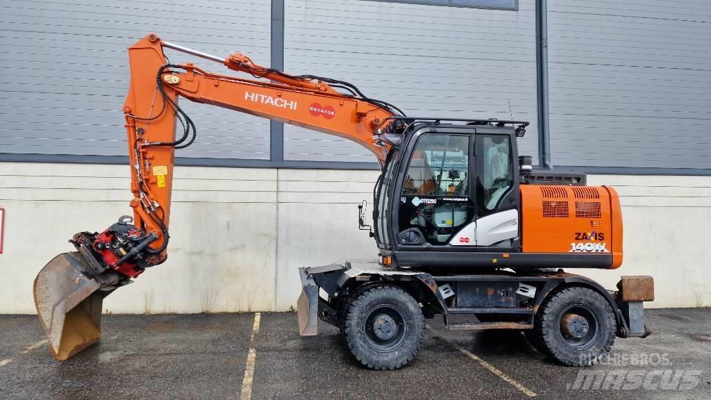 Hitachi ZX140W-6 Bagri na kolesih
