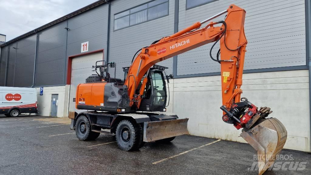 Hitachi ZX140W-6 Bagri na kolesih