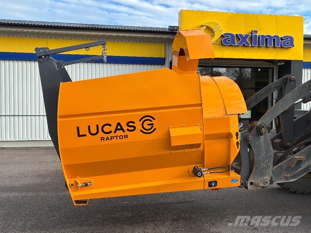 Lucas Raptor Rezač za bale, oprema za rezanje in odvijanje bal