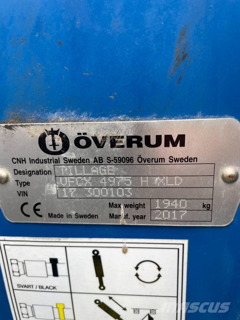 Överum VFCX4975 Obračalni plugi