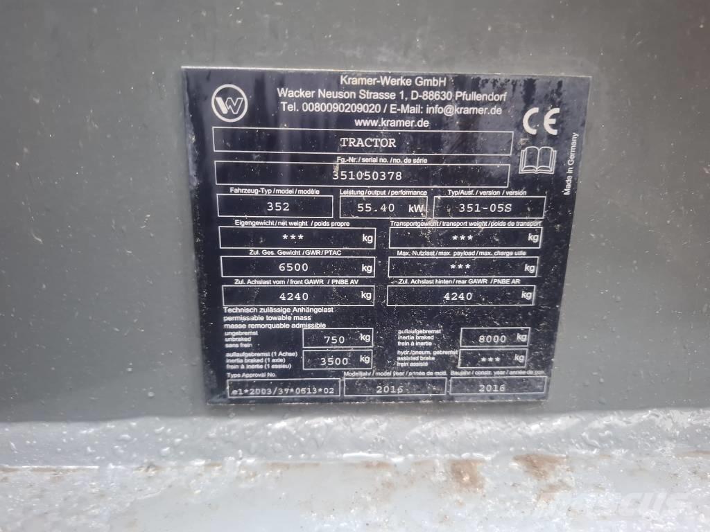 Kramer 8085 Kolesni nakladalci