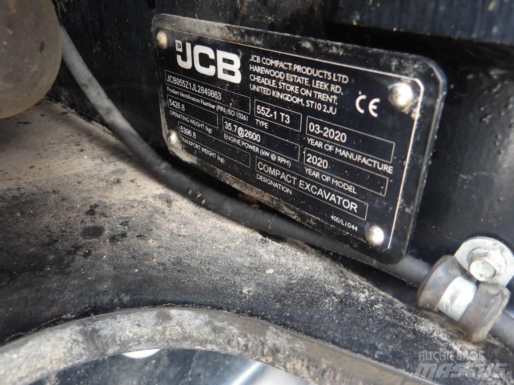 JCB 55Z-1 Mini bagri <7t