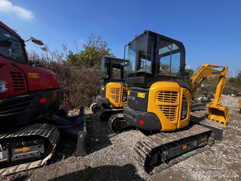 Komatsu PC 35 MR Mini bagri <7t