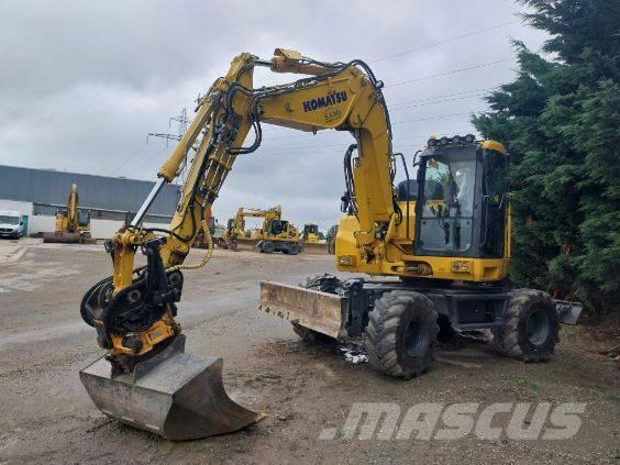 Komatsu PW138MR-11 Bagri na kolesih