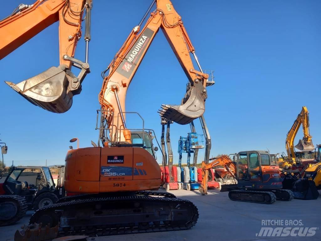 Doosan DX 235 LCR Bagri goseničarji