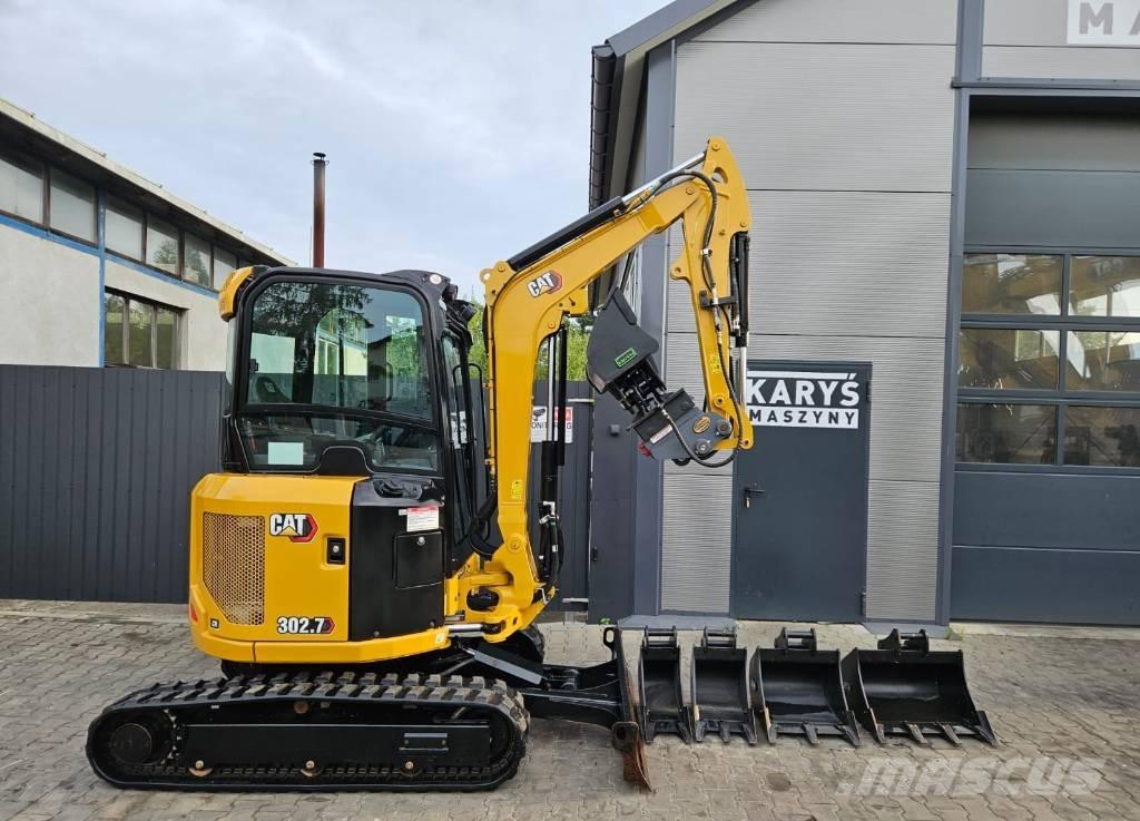CAT 302.7 CR Mini bagri <7t