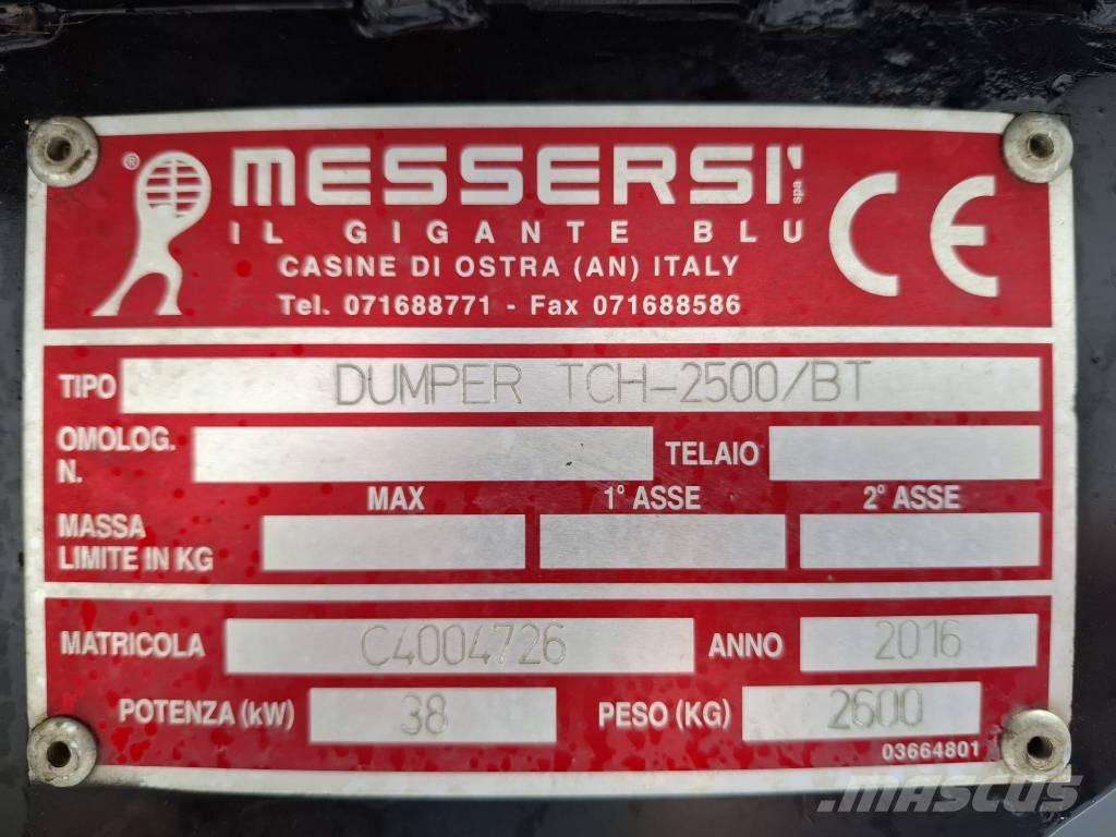Messersi TCH 2500 BT Demperji goseničarji