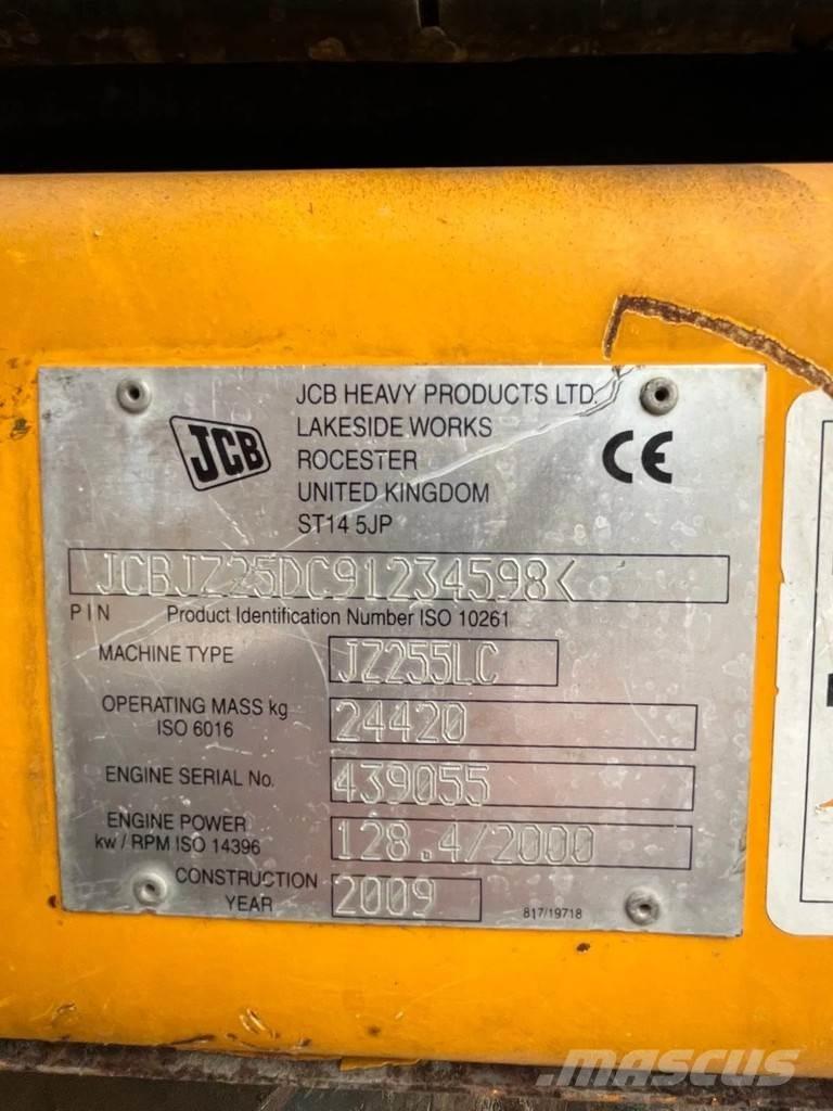 JCB JZ 255LC Bagri goseničarji