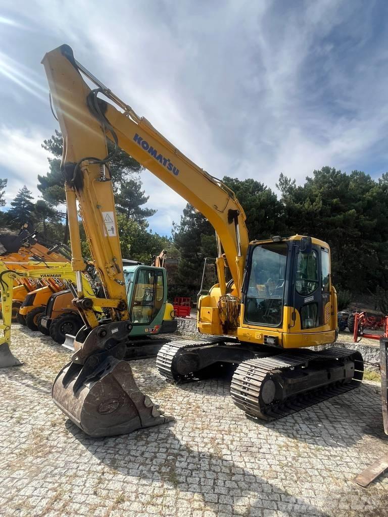 Komatsu PC 138 US-8 Midi bagri 7t – 12t