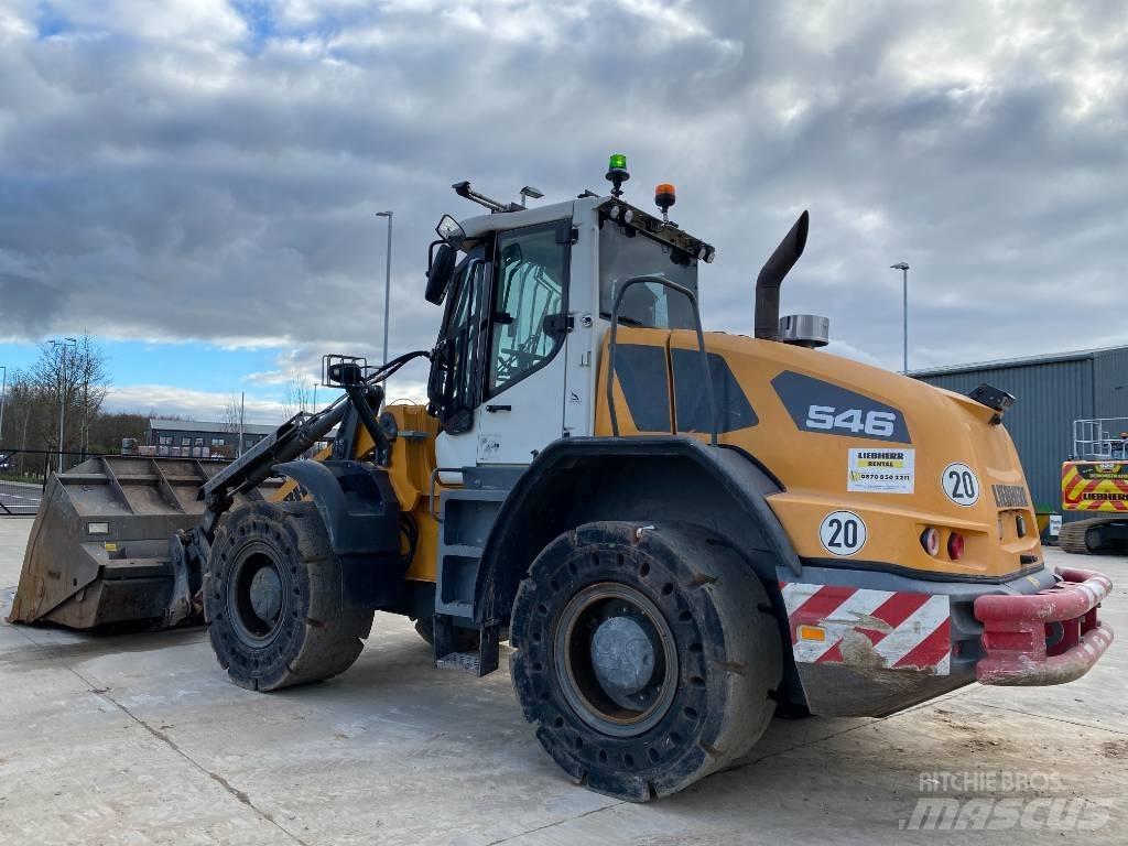 Liebherr L546 Kolesni nakladalci