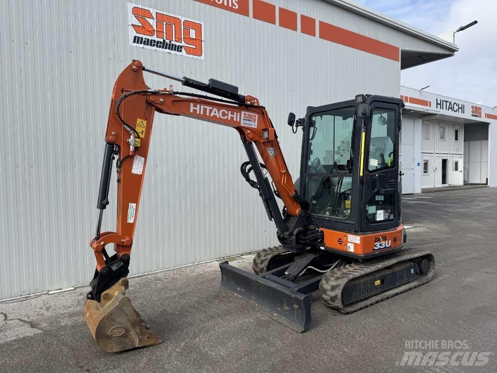 Hitachi ZX 33 U-6 Mini bagri <7t