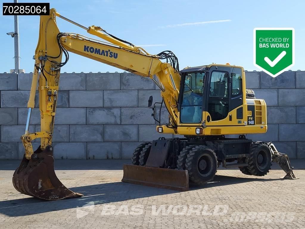 Komatsu PW148 -8 Bagri na kolesih
