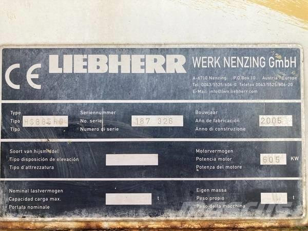 Liebherr HS 885 HD Dvigala na gosenicah