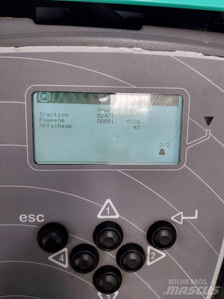 Mitsubishi SBV 16 N Samopogonski ročni viličarji