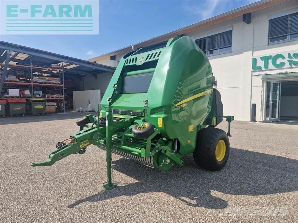 John Deere V451M Balirke (kvadratne bale)
