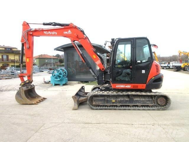 Kubota KX 080-4a2 Bagri goseničarji