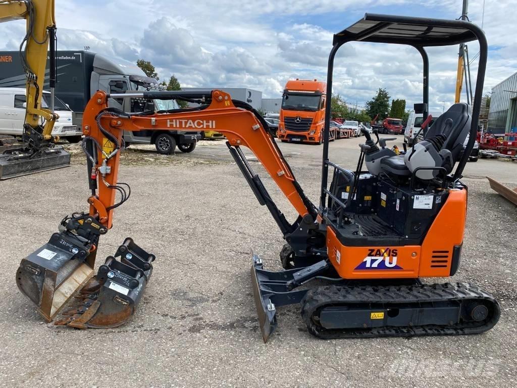 Hitachi ZX 17 U-6 Mini bagri <7t