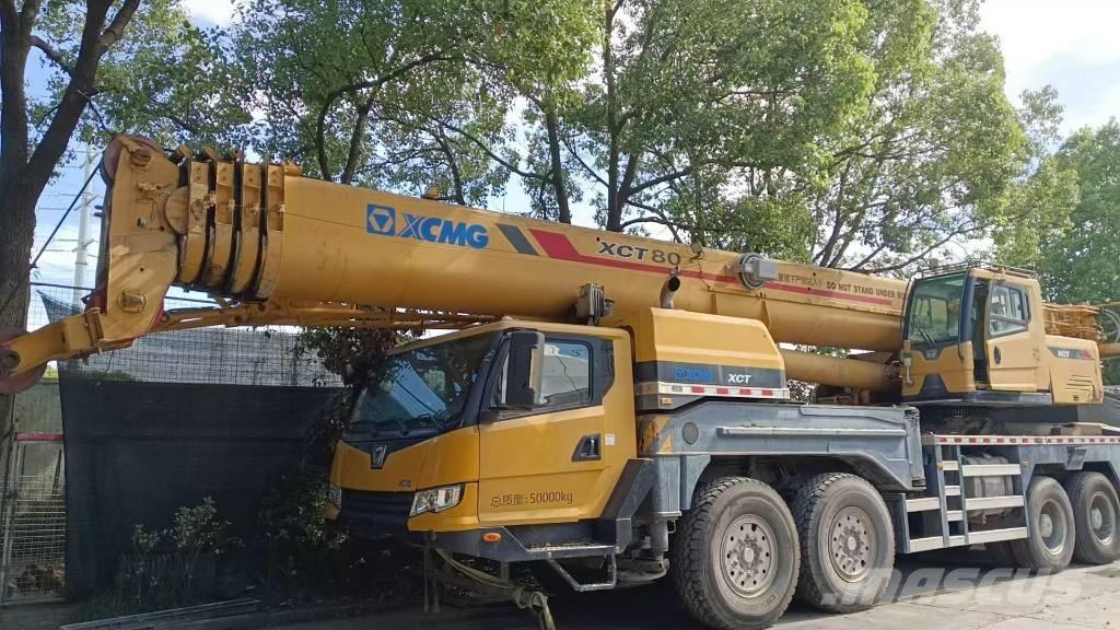 XCMG XCT80 Rabljeni žerjavi za vsak teren