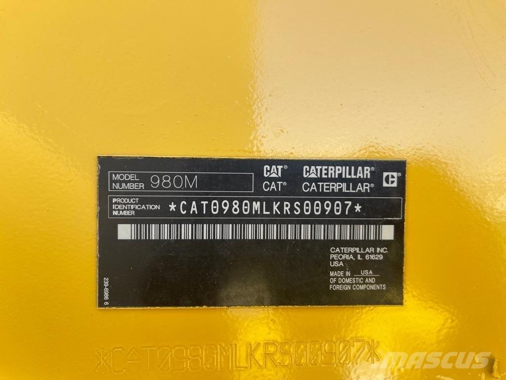 CAT 980M Kolesni nakladalci