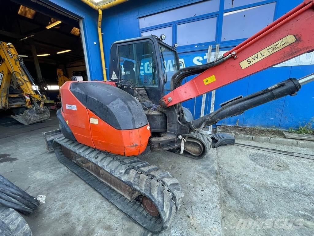 Kubota KX-080-4 Mini bagri <7t