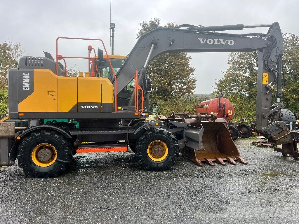 Volvo EW 160 E Bagri na kolesih