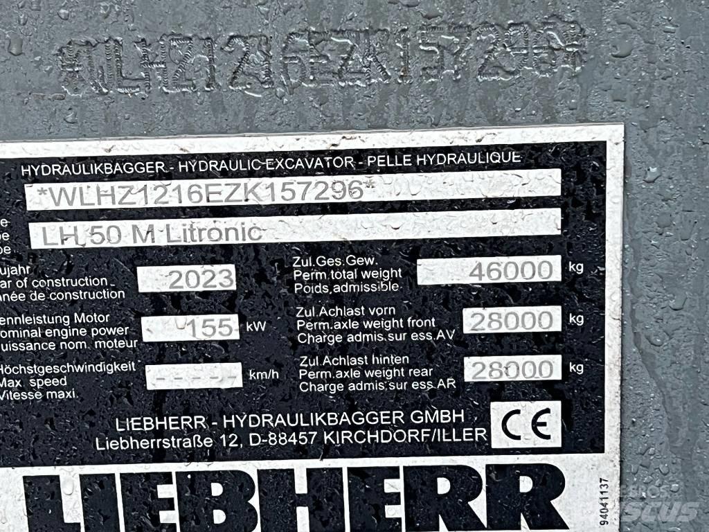 Liebherr LH50 M Bagri za prekladanje primarnih/sekundarnih surovin