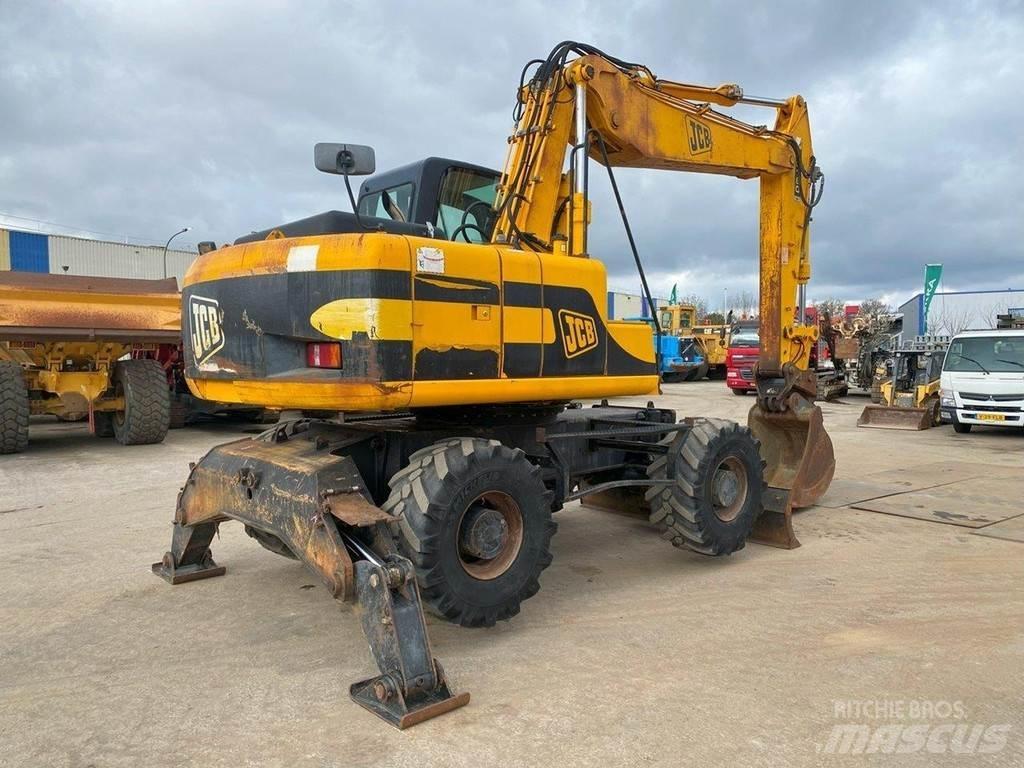 JCB JS160W NVT Bagri na kolesih