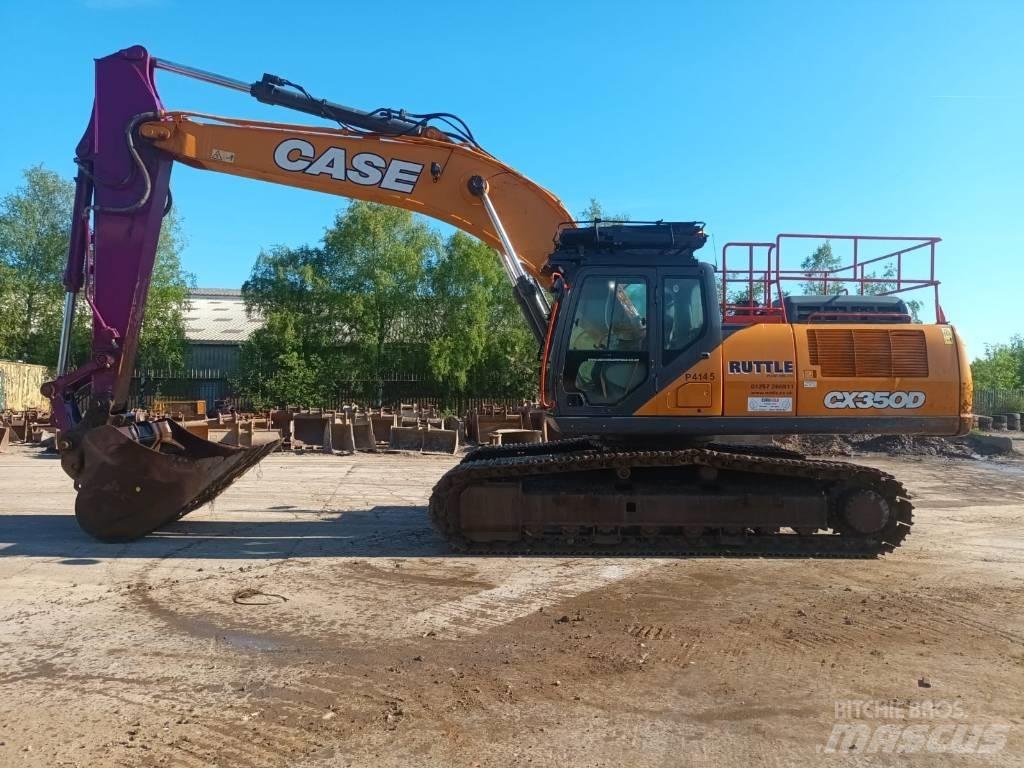CASE CX350D Bagri goseničarji