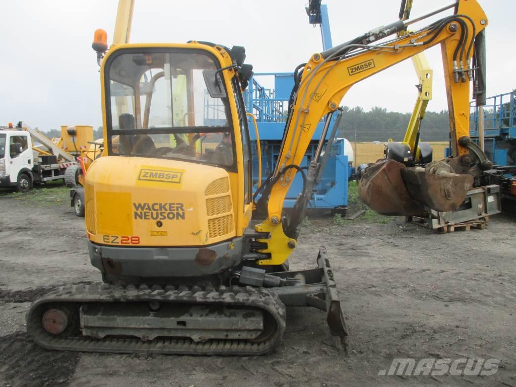 Wacker Neuson EZ 28 Mini bagri <7t