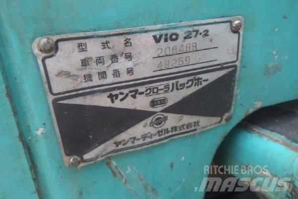 Yanmar VIO27-2 Mini bagri <7t