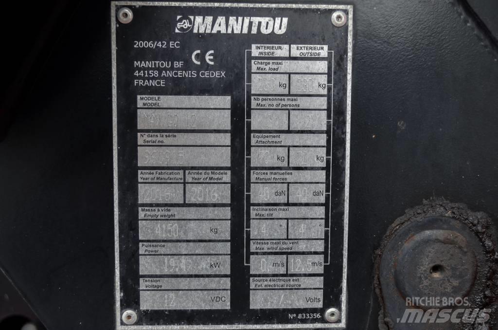 Manitou ManGo 12 Zglobne dvižne ploščadi