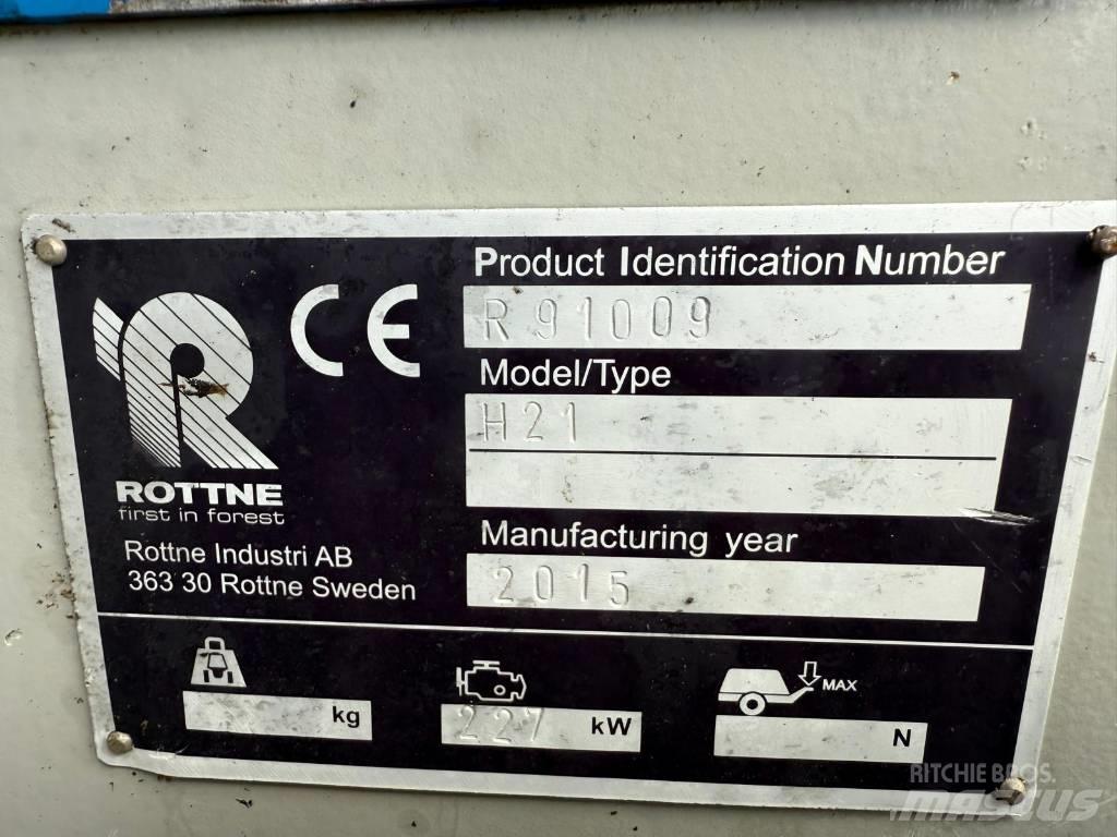 Rottne H21D Harvesterji