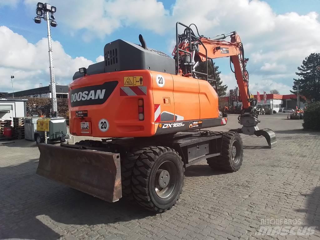Doosan DX 165 W-5 Bagri na kolesih