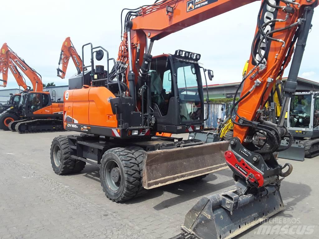 Doosan DX 165 W-5 Bagri na kolesih