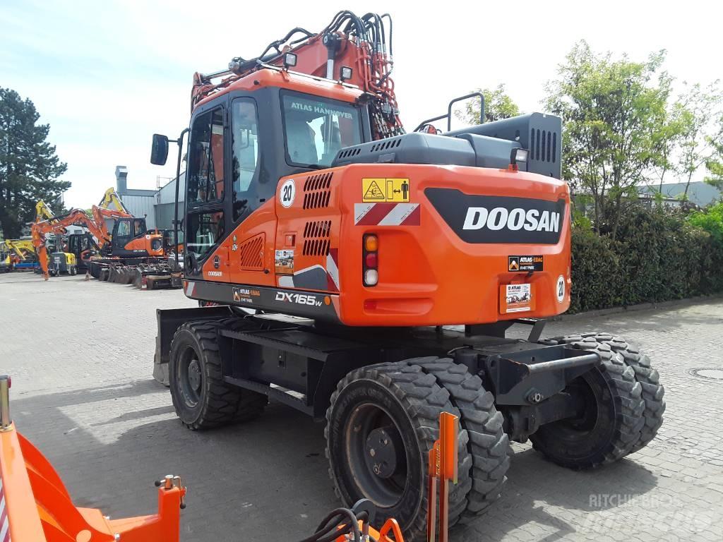 Doosan DX 165 W-5 Bagri na kolesih