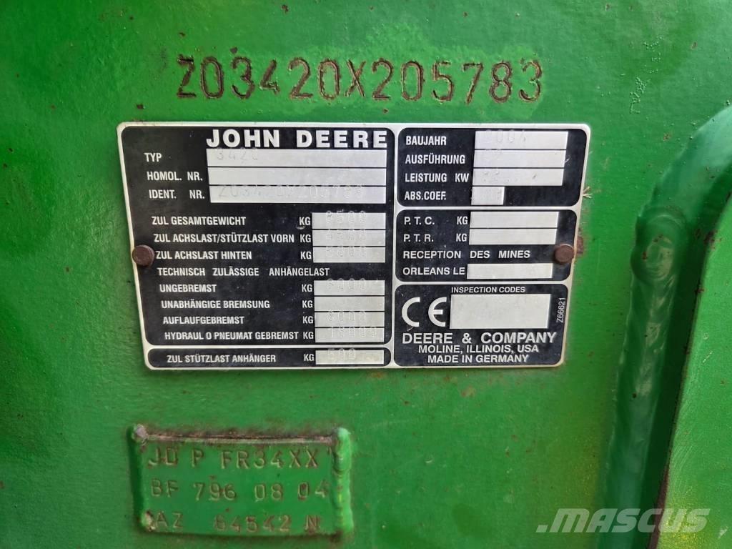 John Deere 3420 Kmetijski teleskopski nakladalci