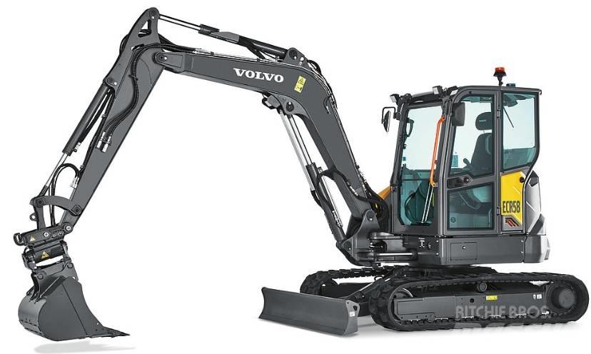 Volvo ECR58F NY/NEW Mini bagri <7t
