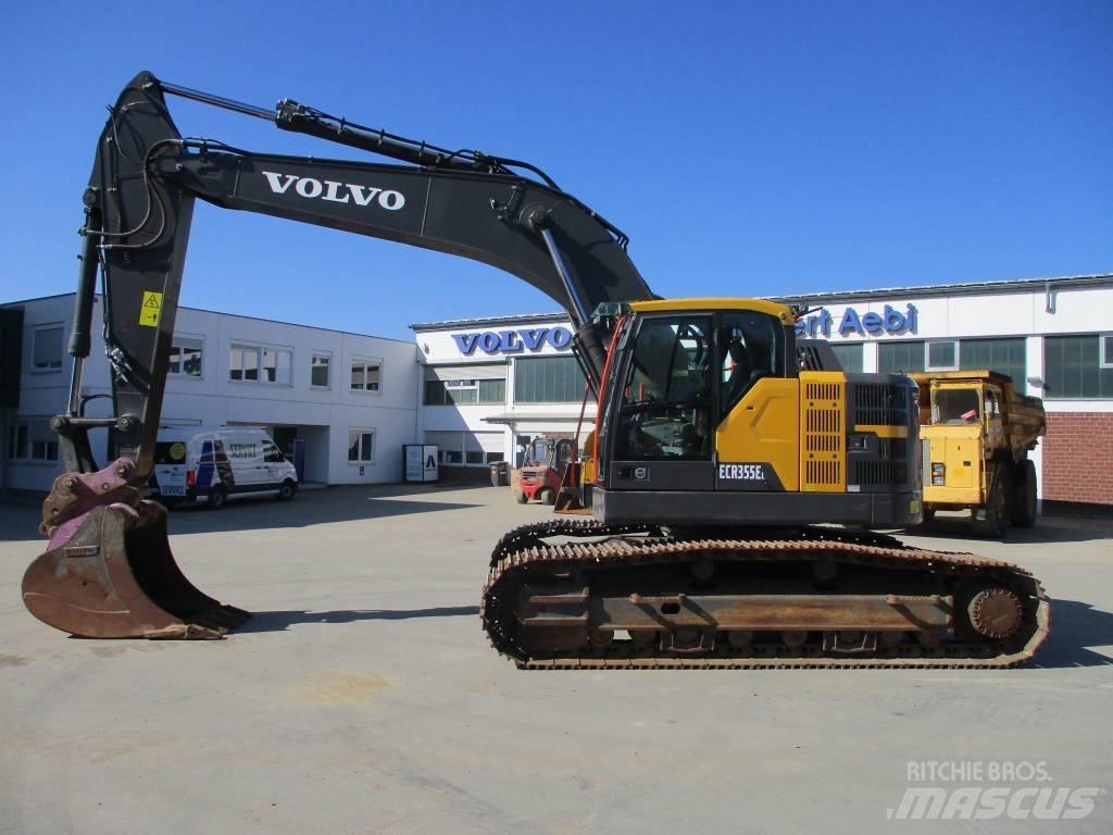 Volvo ECR 355 EL Bagri goseničarji