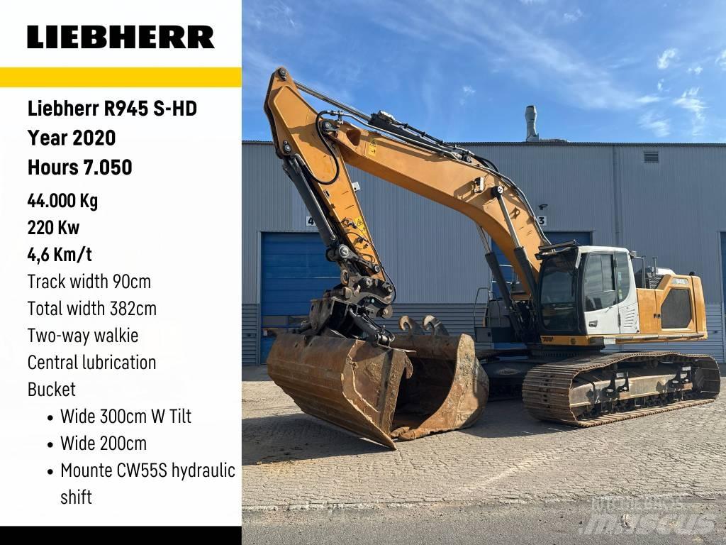 Liebherr R945 Bagri goseničarji