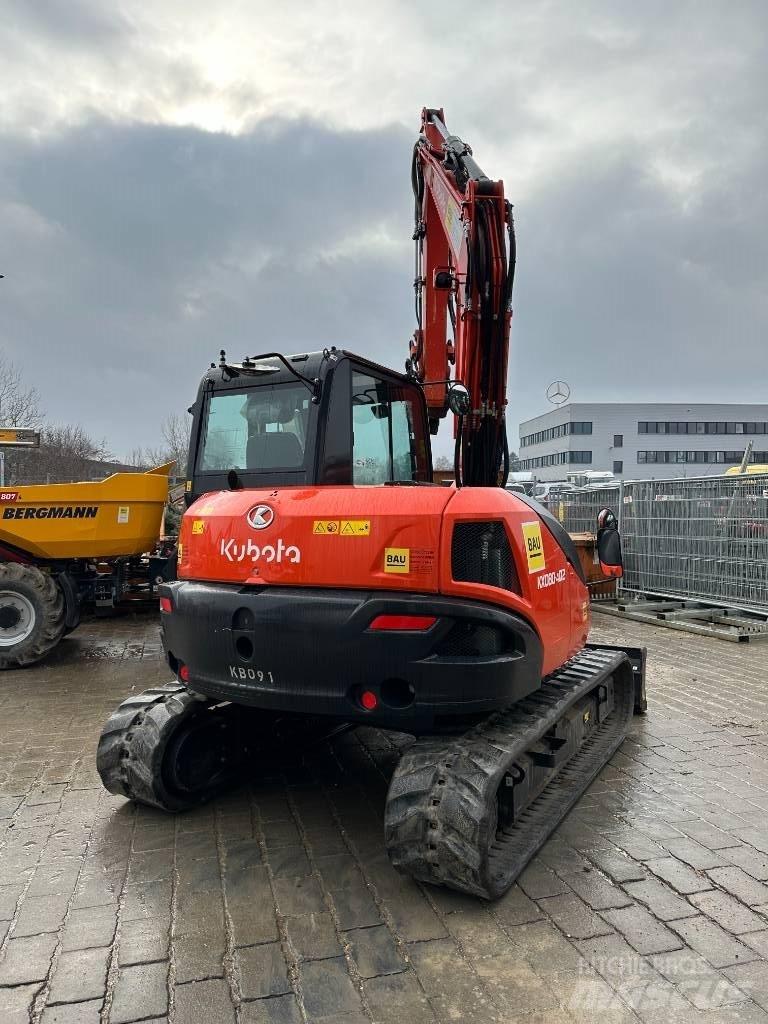 Kubota KX 080-4 Midi bagri 7t – 12t