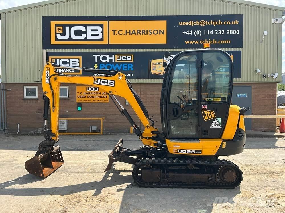 JCB 8026 Mini bagri <7t