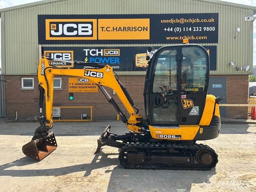 JCB 8026 CTS Mini bagri <7t