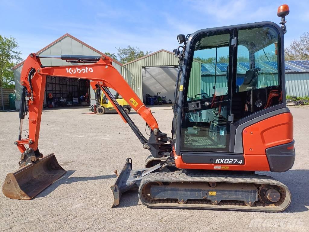 Kubota KX027-4 Mini bagri <7t