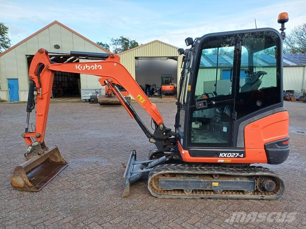 Kubota KX027-4 Mini bagri <7t