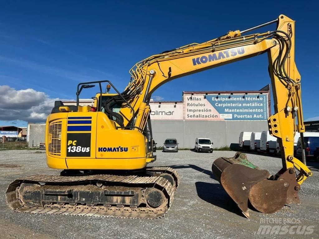 Komatsu PC 138 US Bagri goseničarji