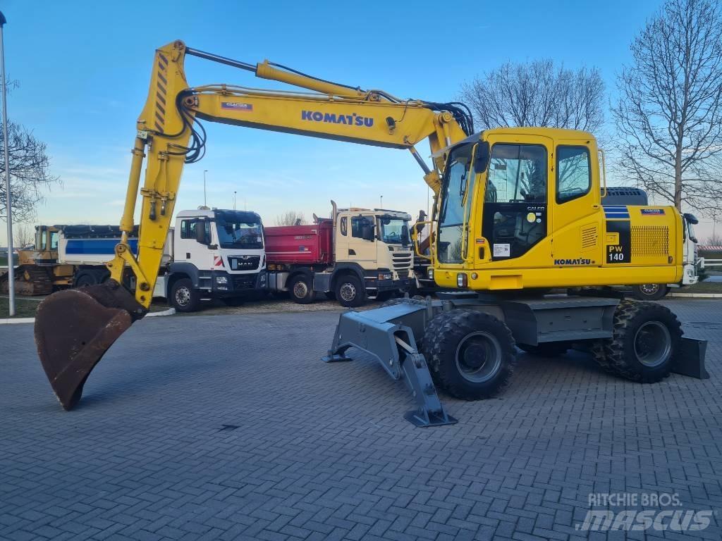 Komatsu PW 140-7 Bagri na kolesih