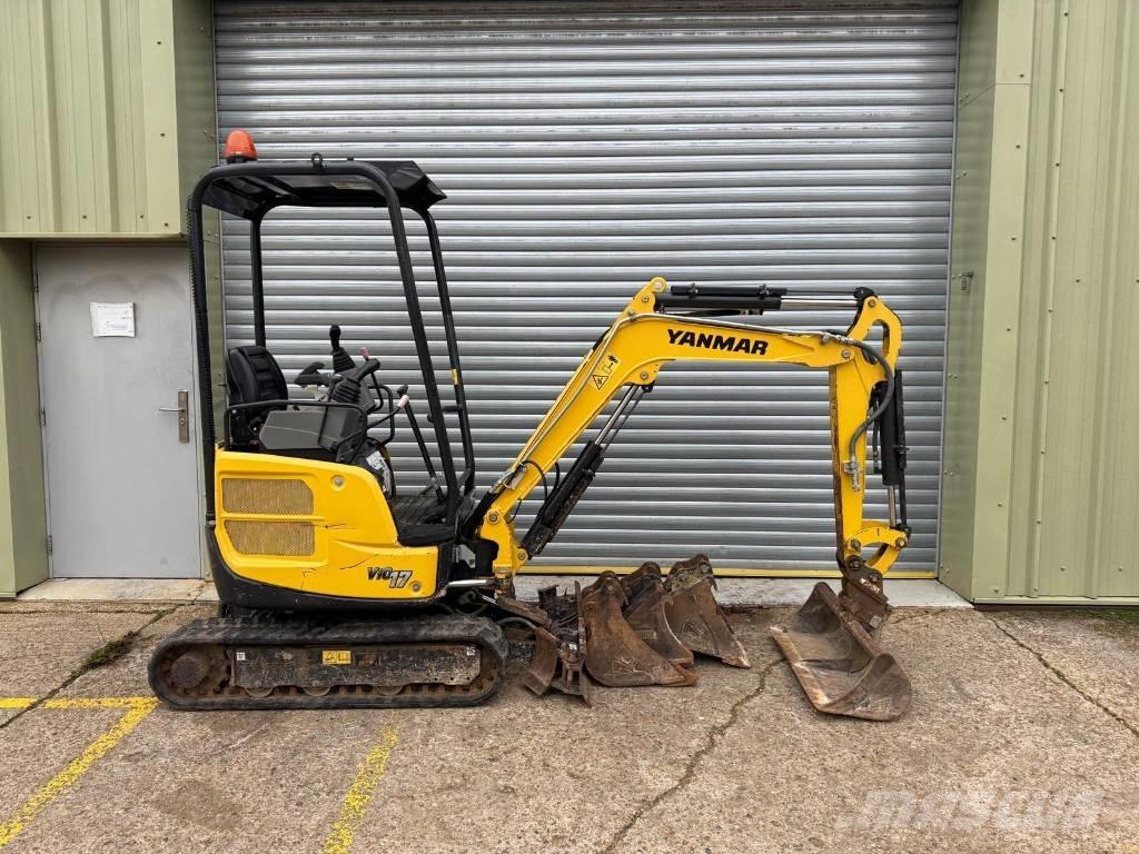 Yanmar Vio 17 Mini bagri <7t