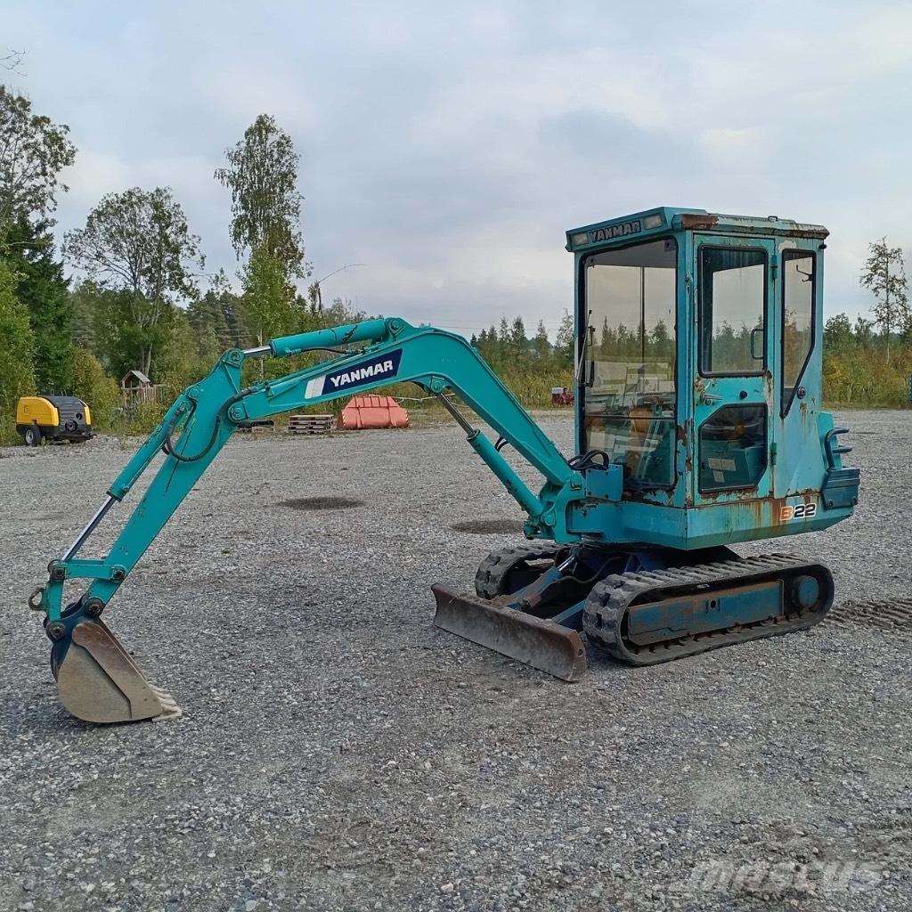 Yanmar B 22 Mini bagri <7t