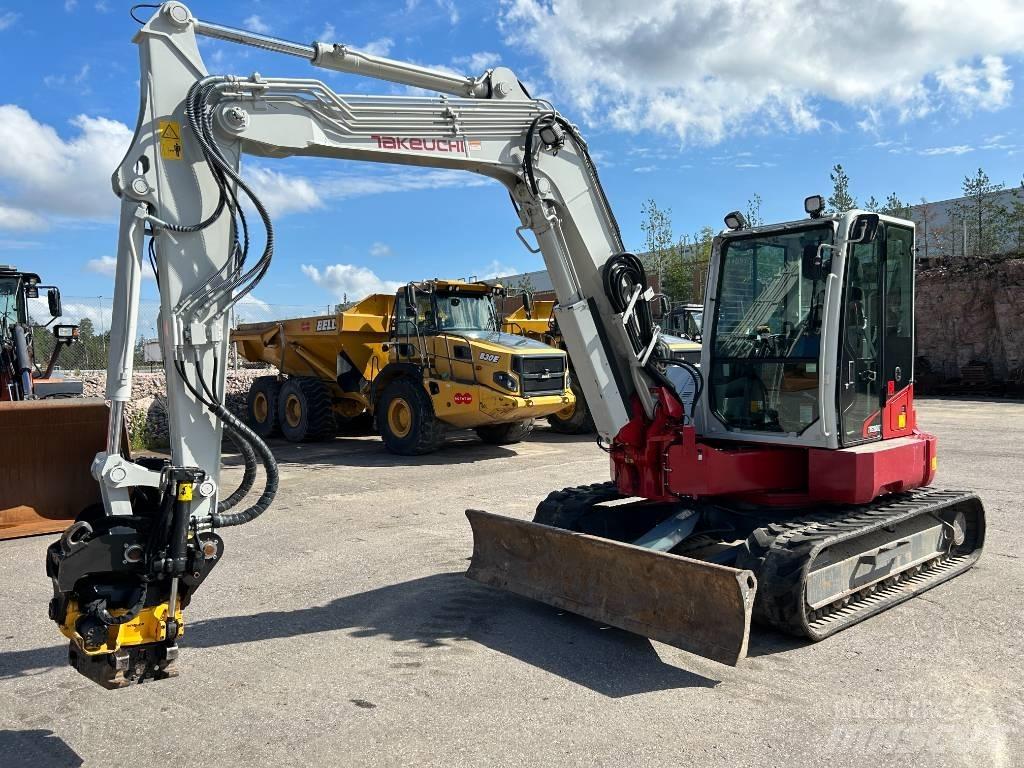 Takeuchi TB280FR Midi bagri 7t – 12t