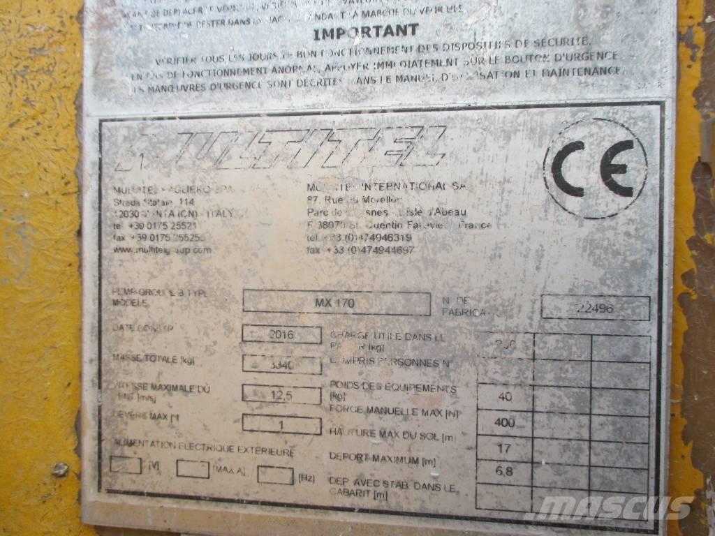 Multitel MX 170 Avtokošare